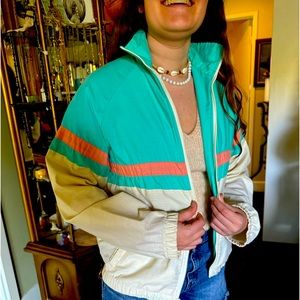 Vintage James River Traders windbreaker size M, women’s